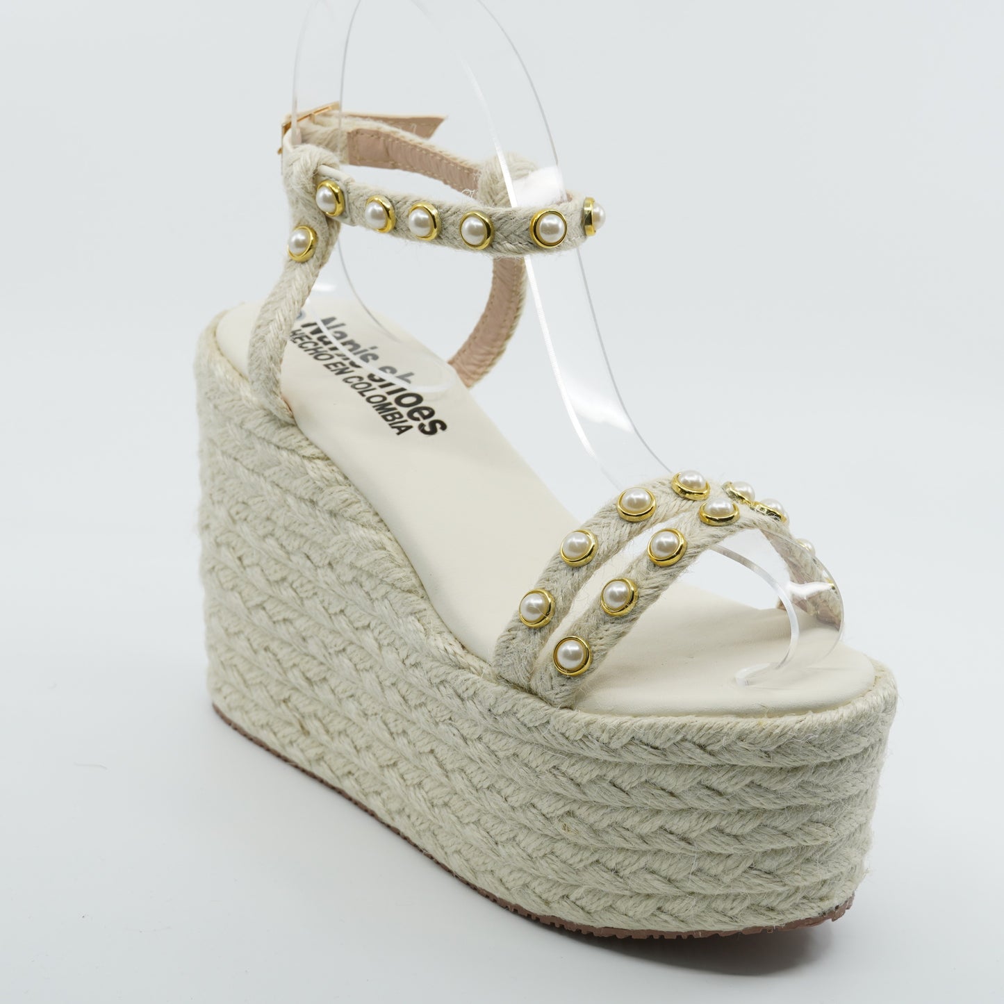 Selene /Colombian Sandals, Lightweight, Comfortable, Height 12cm