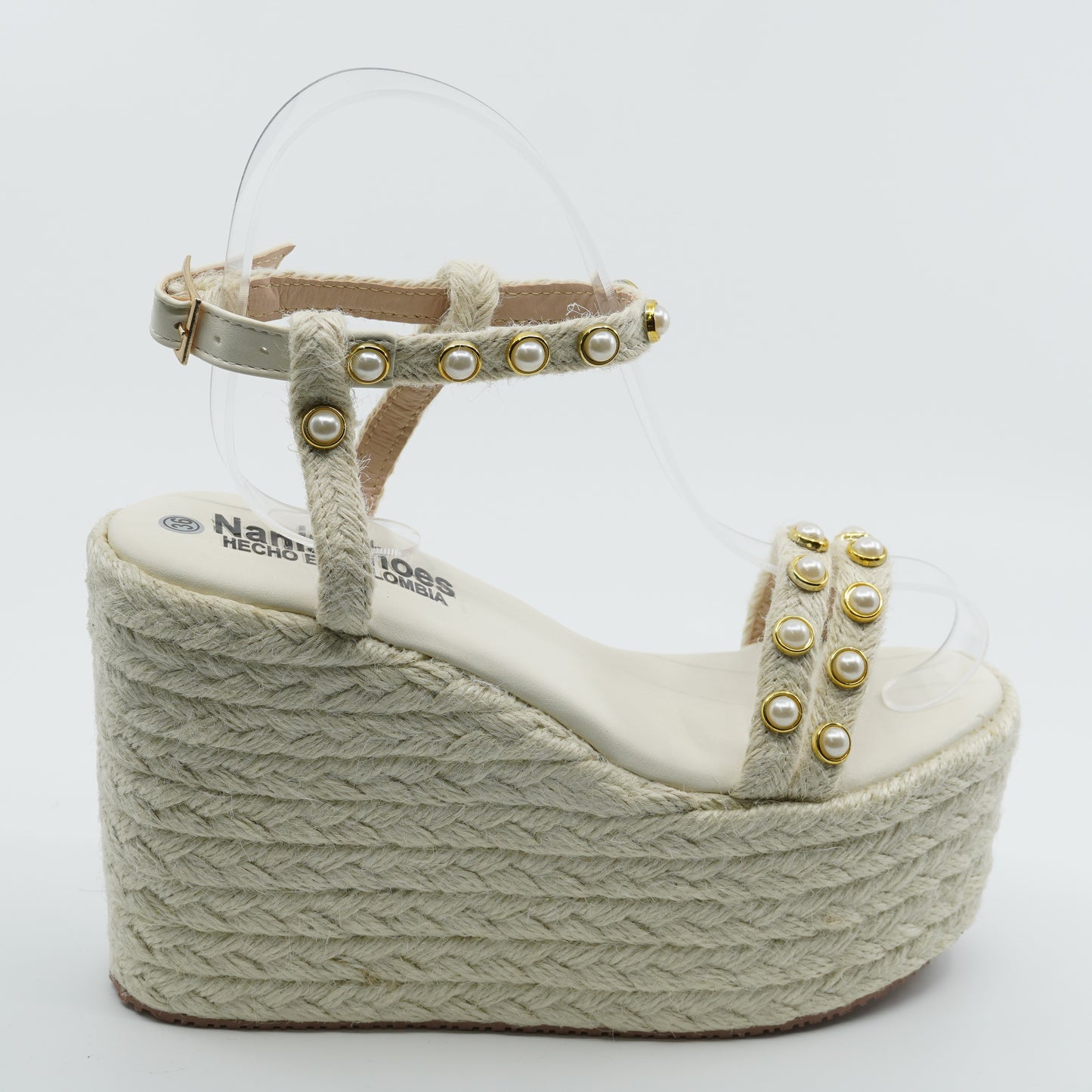 Selene /Colombian Sandals, Lightweight, Comfortable, Height 12cm