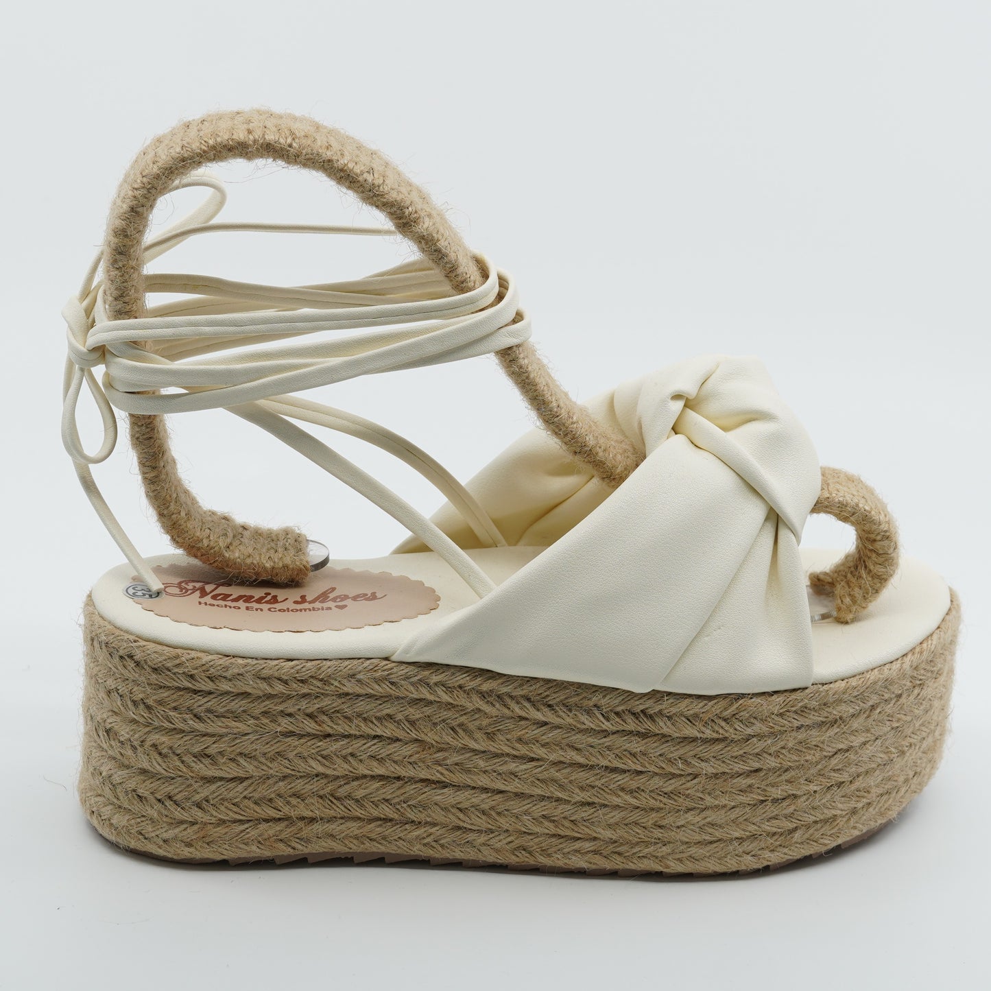 Victoria /Colombian Sandals, High quality, Lightweight, Comfortable, Height 6cm - Thin foot.