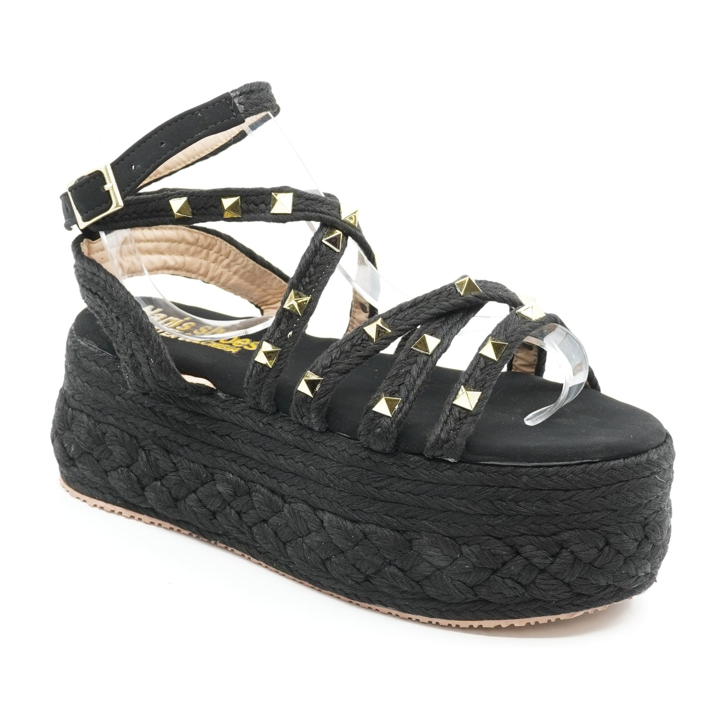 Mily 2.0 (Con trenza) - Heart Sandals Handmade Platforms of High Quality and Comfort.