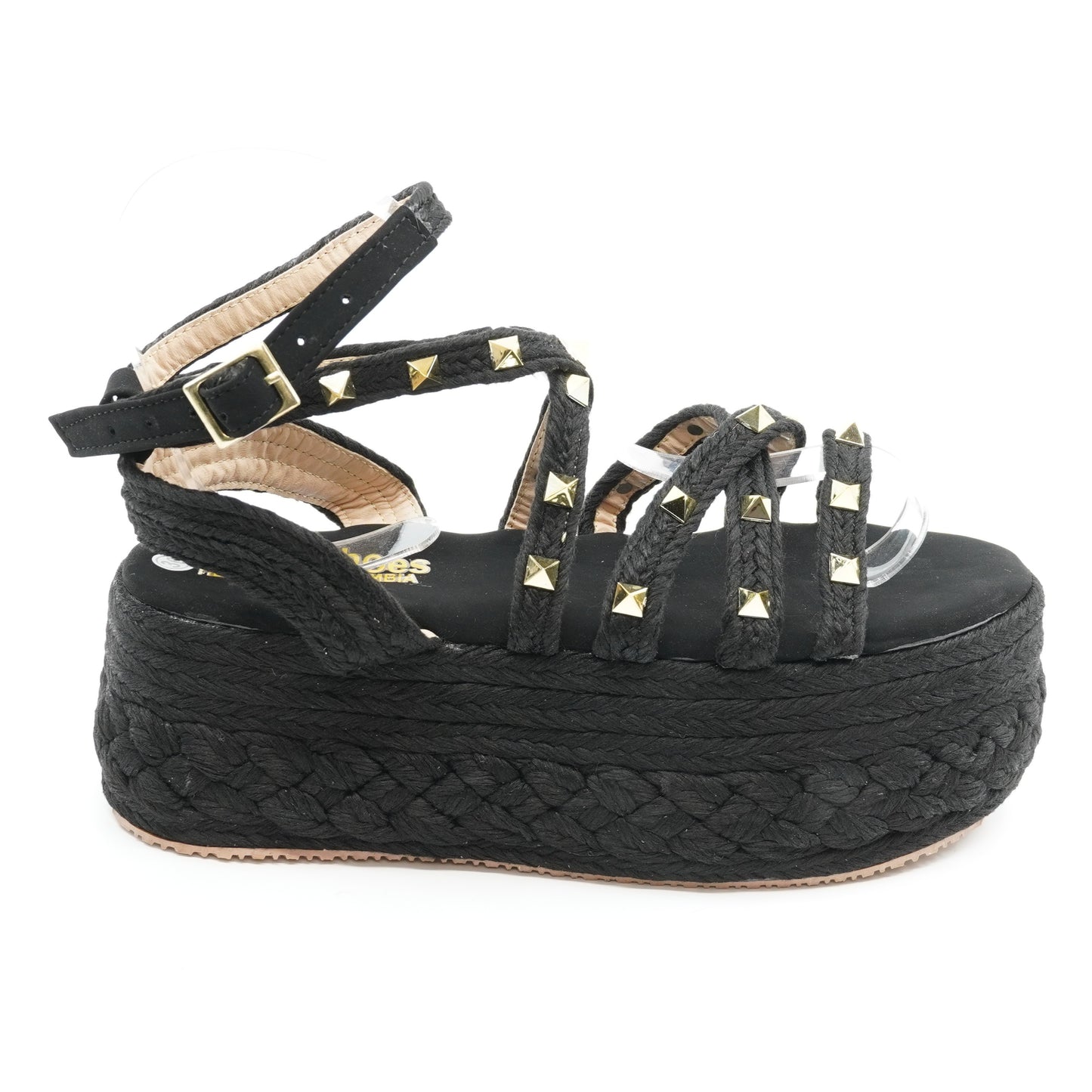 Mily 2.0 (Con trenza) - Heart Sandals Handmade Platforms of High Quality and Comfort.