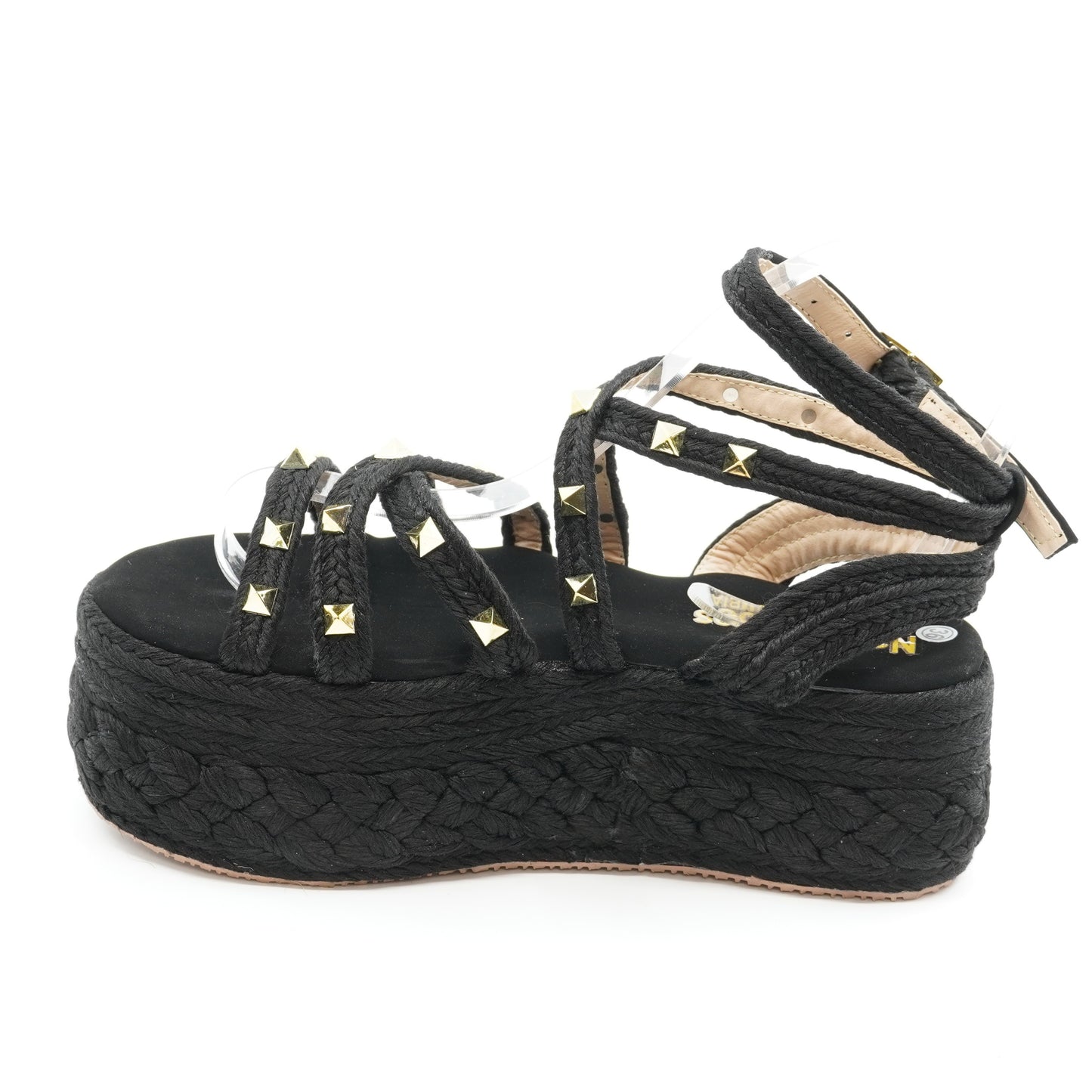 Mily 2.0 (Con trenza) - Heart Sandals Handmade Platforms of High Quality and Comfort.