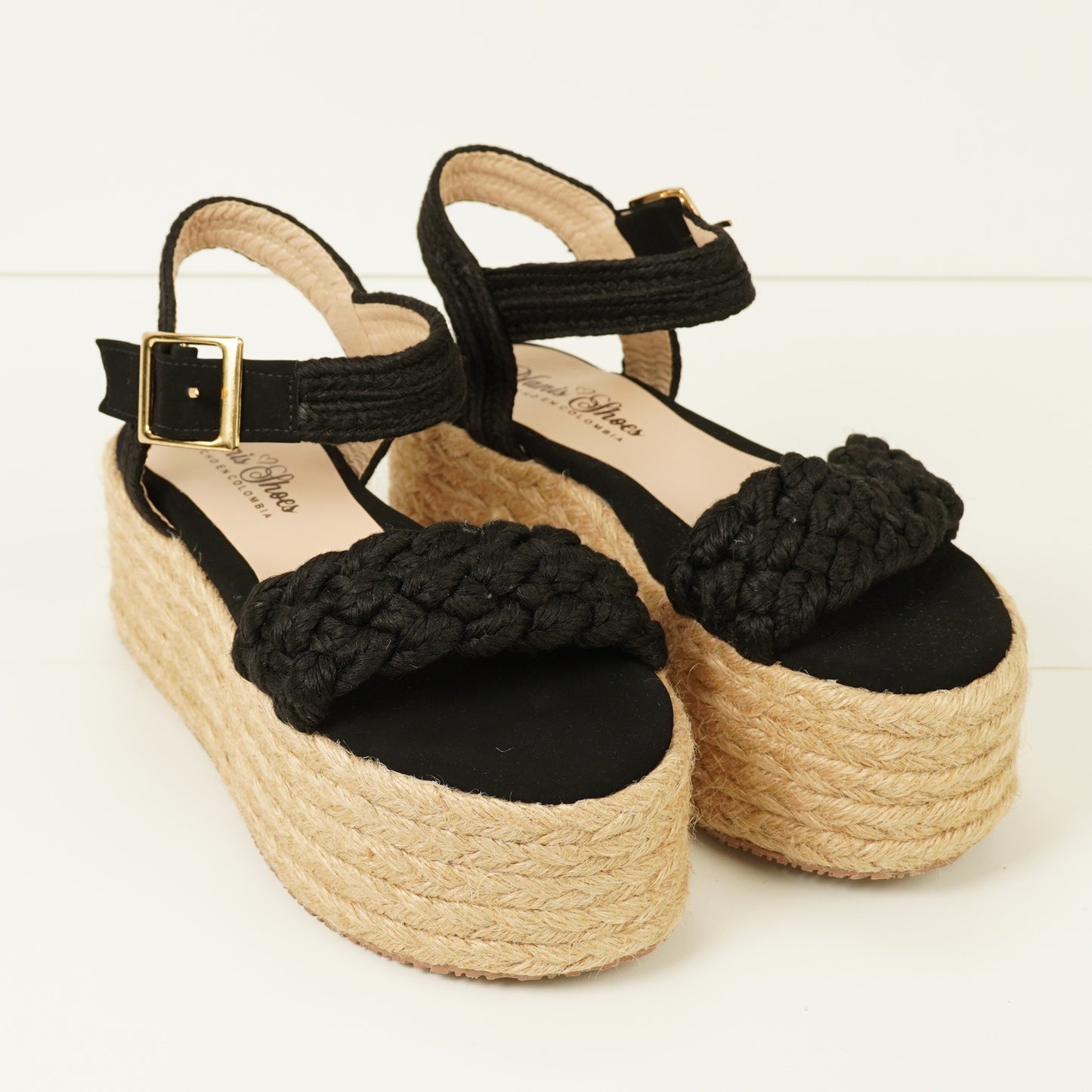 Estefy - High Quality and Comfort Handmade Platform Sandals