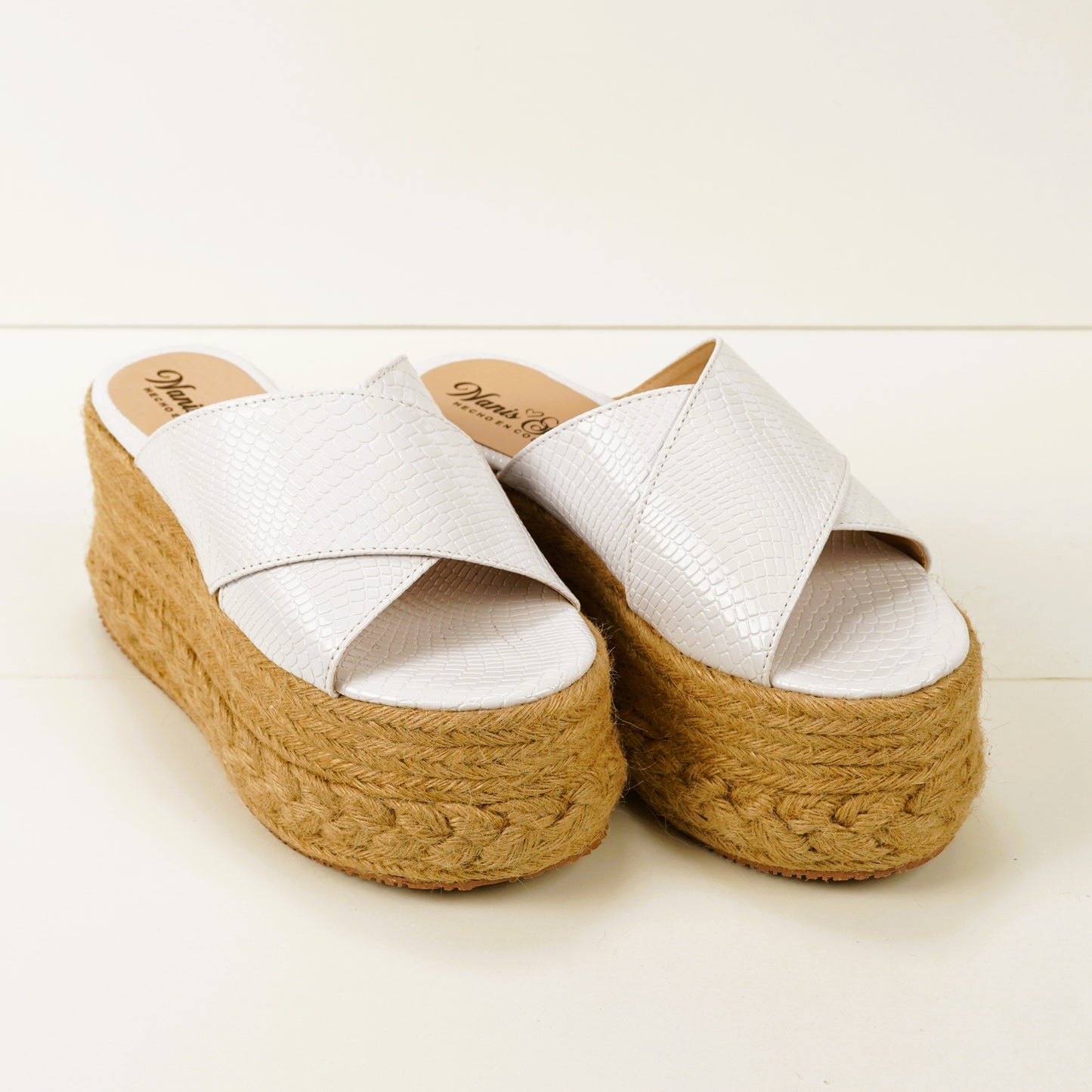 Yaya /Colombian Sandals, Lightweight, Comfortable, Height 8cm - Wide foot