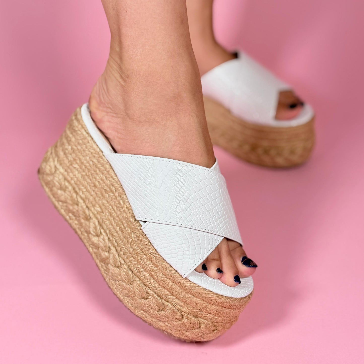 Yaya /Colombian Sandals, Lightweight, Comfortable, Height 8cm - Wide foot