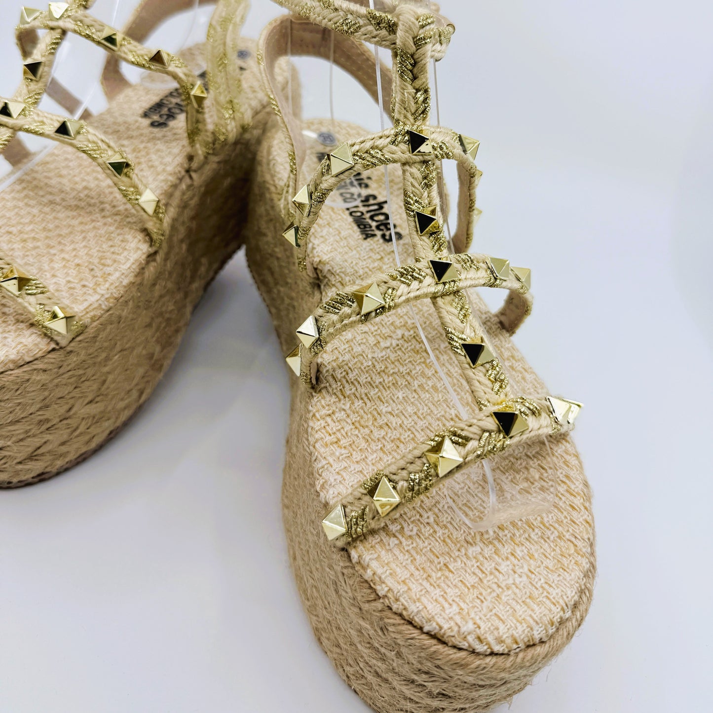 Karla - Heart Sandals Handmade Platforms of High Quality and Comfort