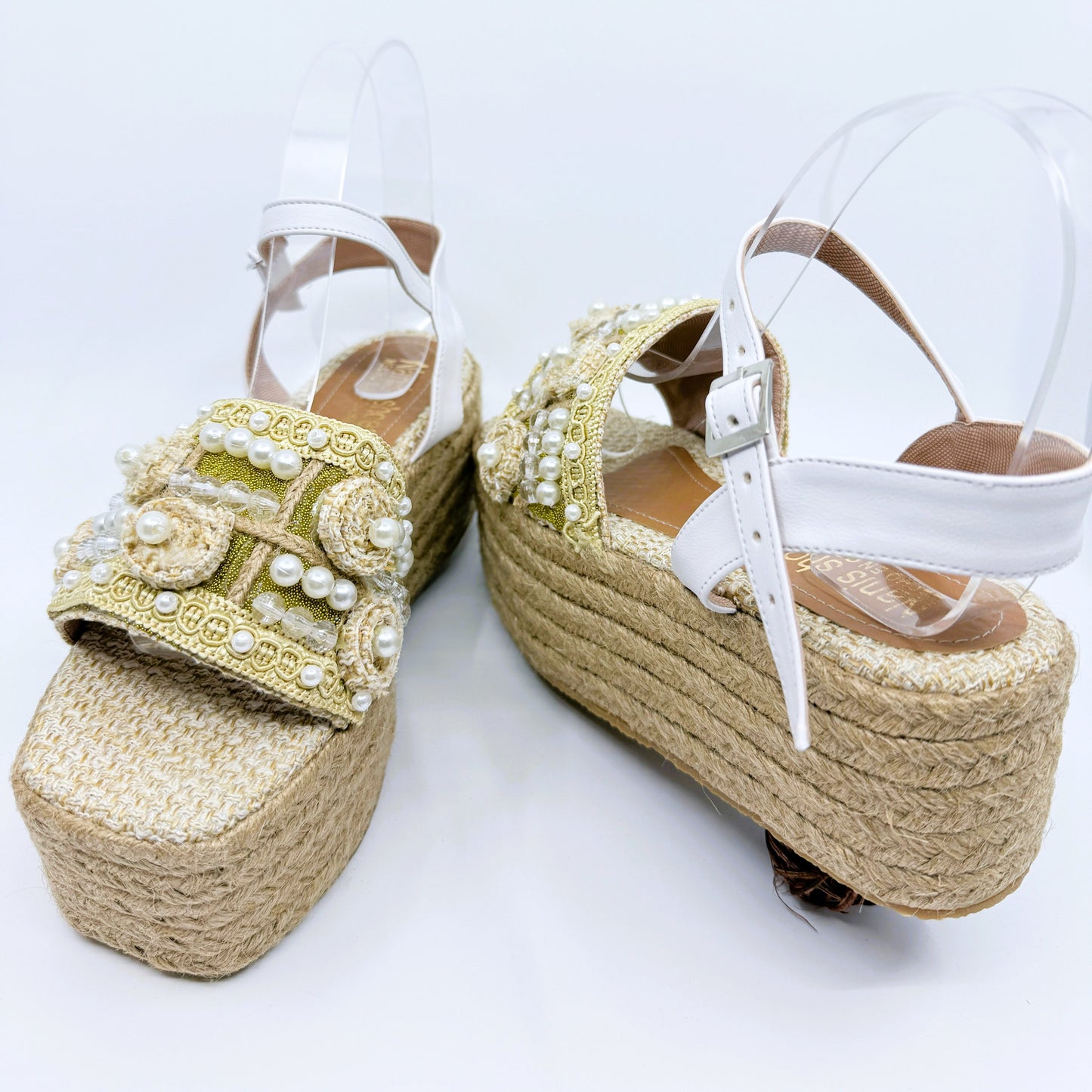 Mia - High Quality and Comfort Handmade Platform Sandals.