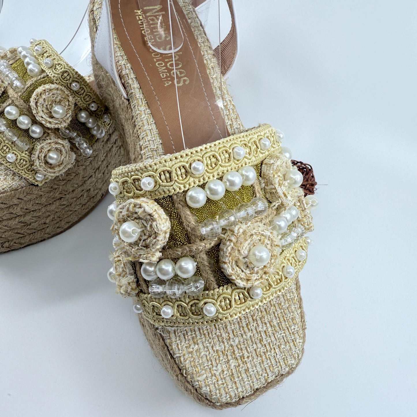 Mia - High Quality and Comfort Handmade Platform Sandals.