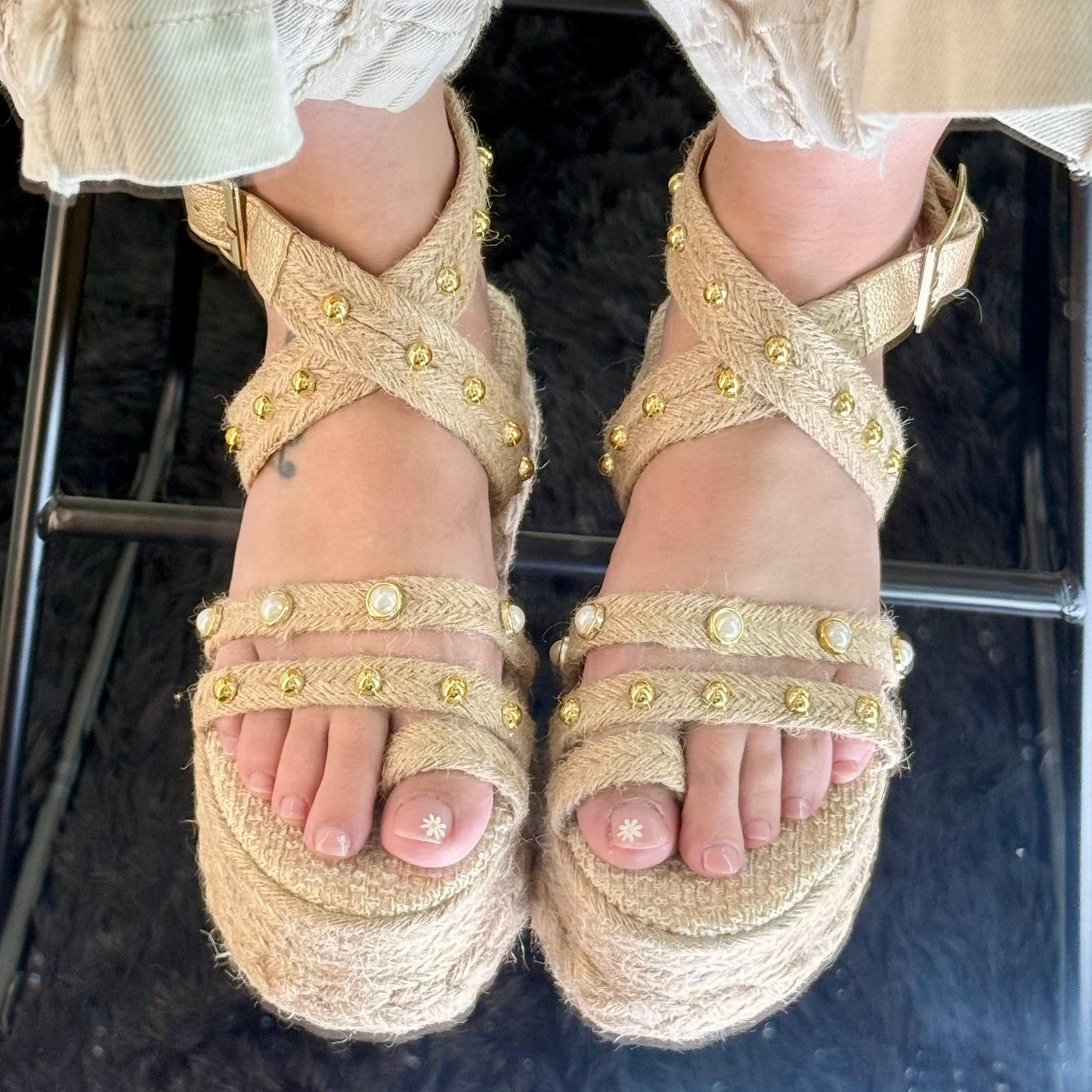 Leidy 2.0 /High quality, Height 6 cm Colombian Sandals, Lightweight, Comfortable, Elegant.