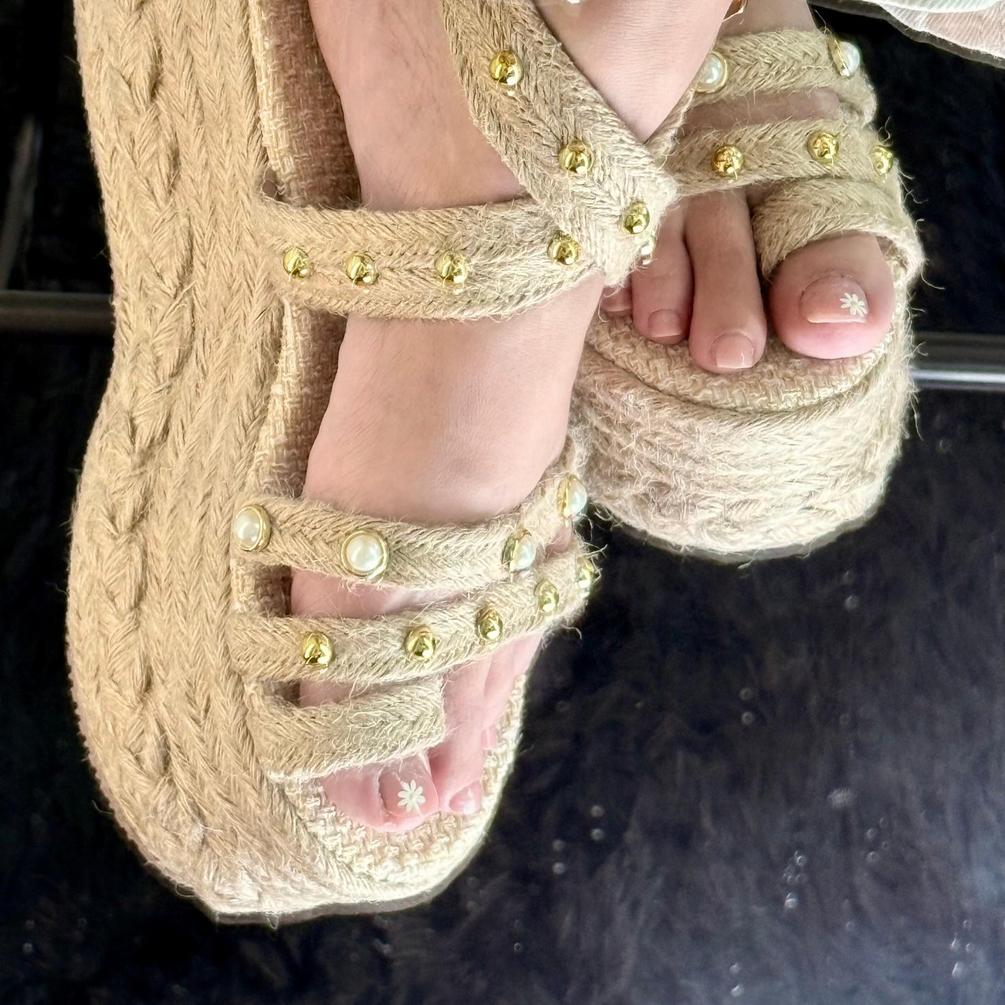 Leidy 2.0 /High quality, Height 6 cm Colombian Sandals, Lightweight, Comfortable, Elegant.