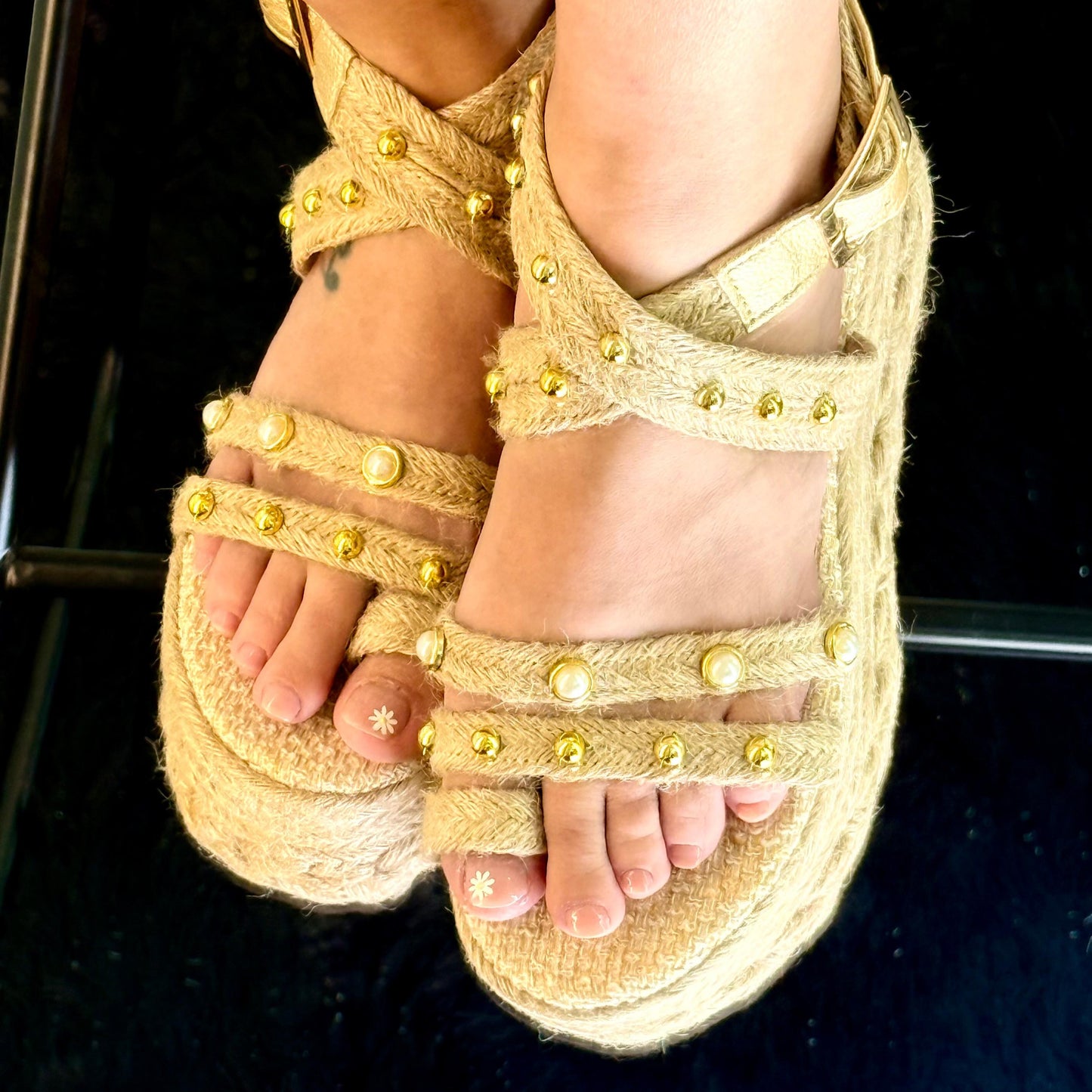 Leidy 2.0 /High quality, Height 6 cm Colombian Sandals, Lightweight, Comfortable, Elegant.