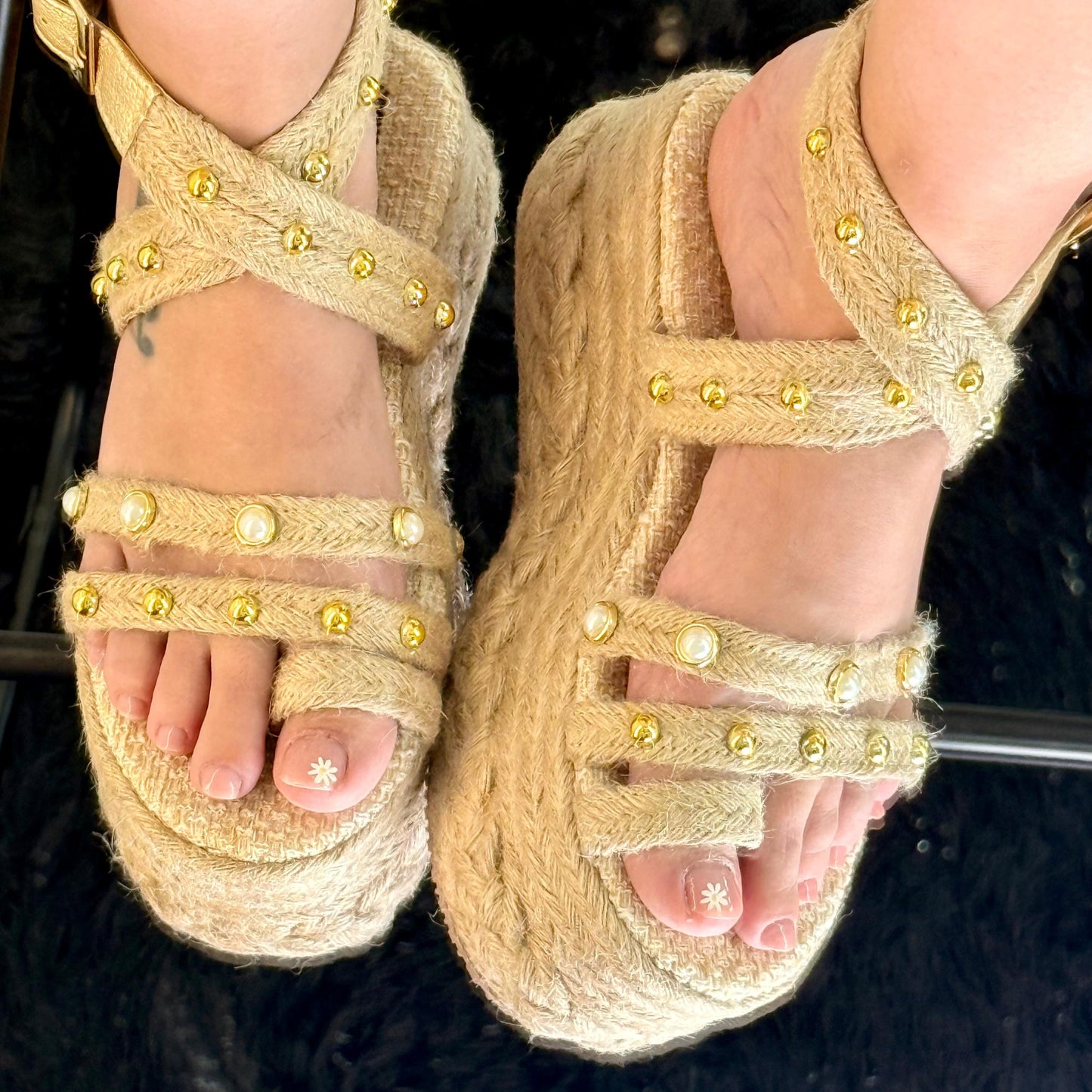 Leidy 2.0 /High quality, Height 6 cm Colombian Sandals, Lightweight, Comfortable, Elegant.