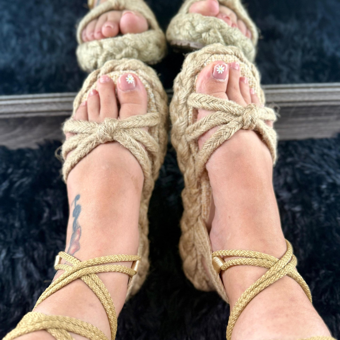 Yera /High quality, Height 4 cm Colombian Sandals, Lightweight, Comfortable, Elegant.