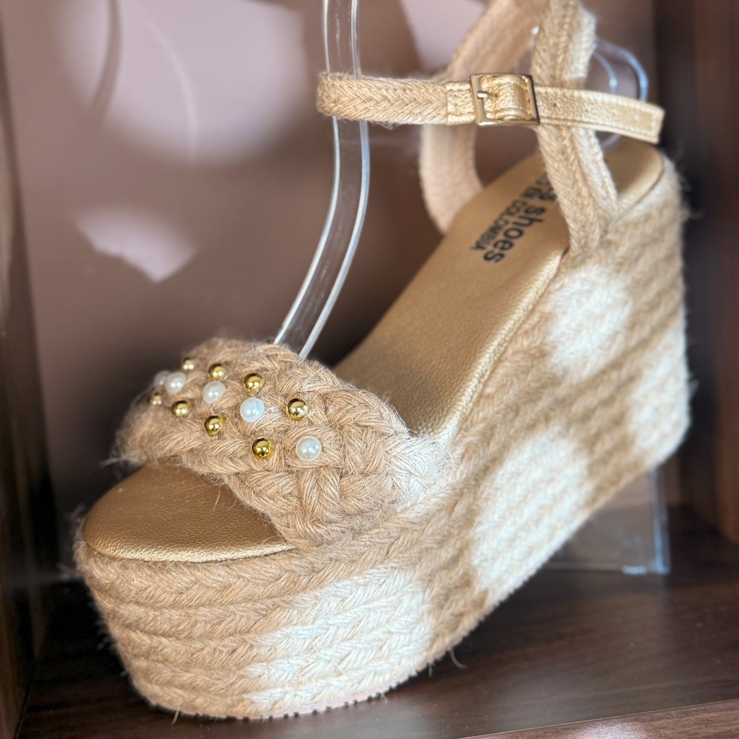 Doris / Sandals Handmade Platforms of High Quality and Comfort, Heigth 12 cm.