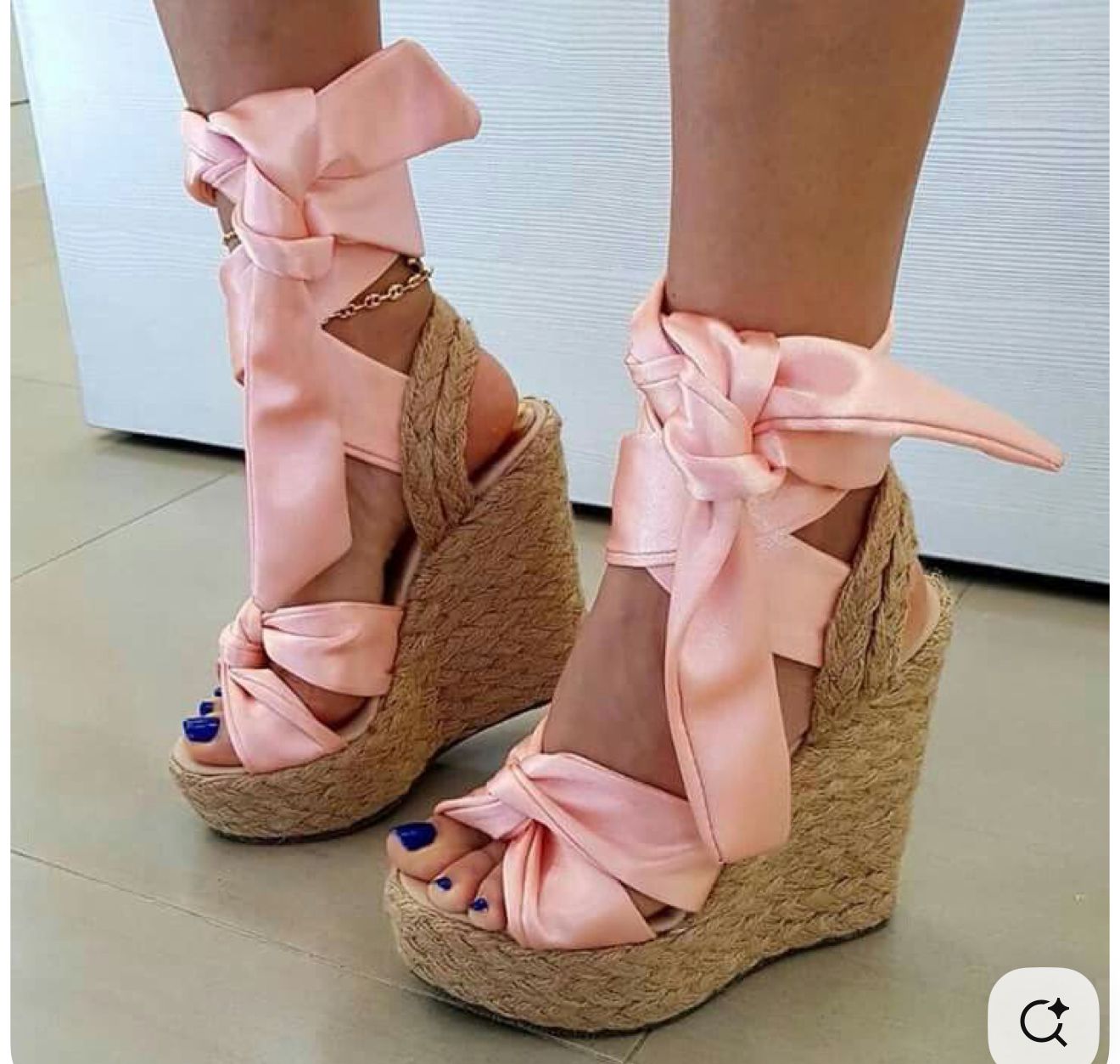 Lucy / Colombian Sandals, Lightweight, Comfortable, Height 12 cm.