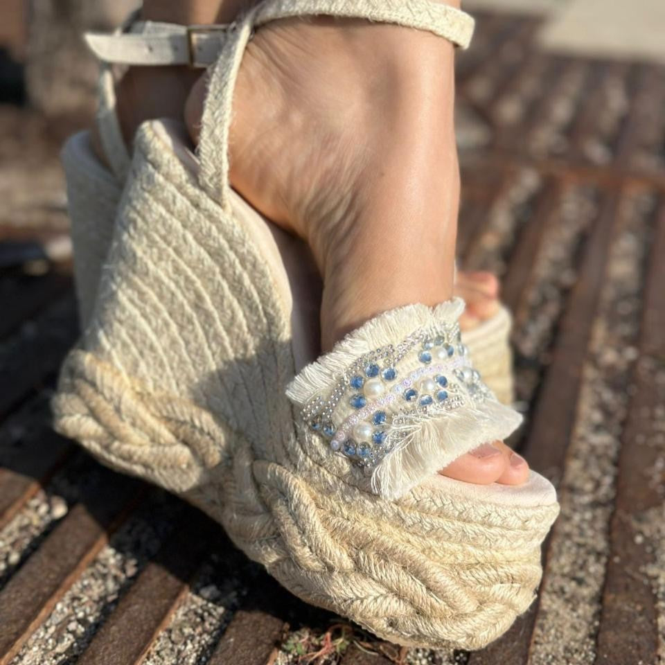 Pao / Colombian Sandals, Lightweight, Comfortable, Height 12 cm