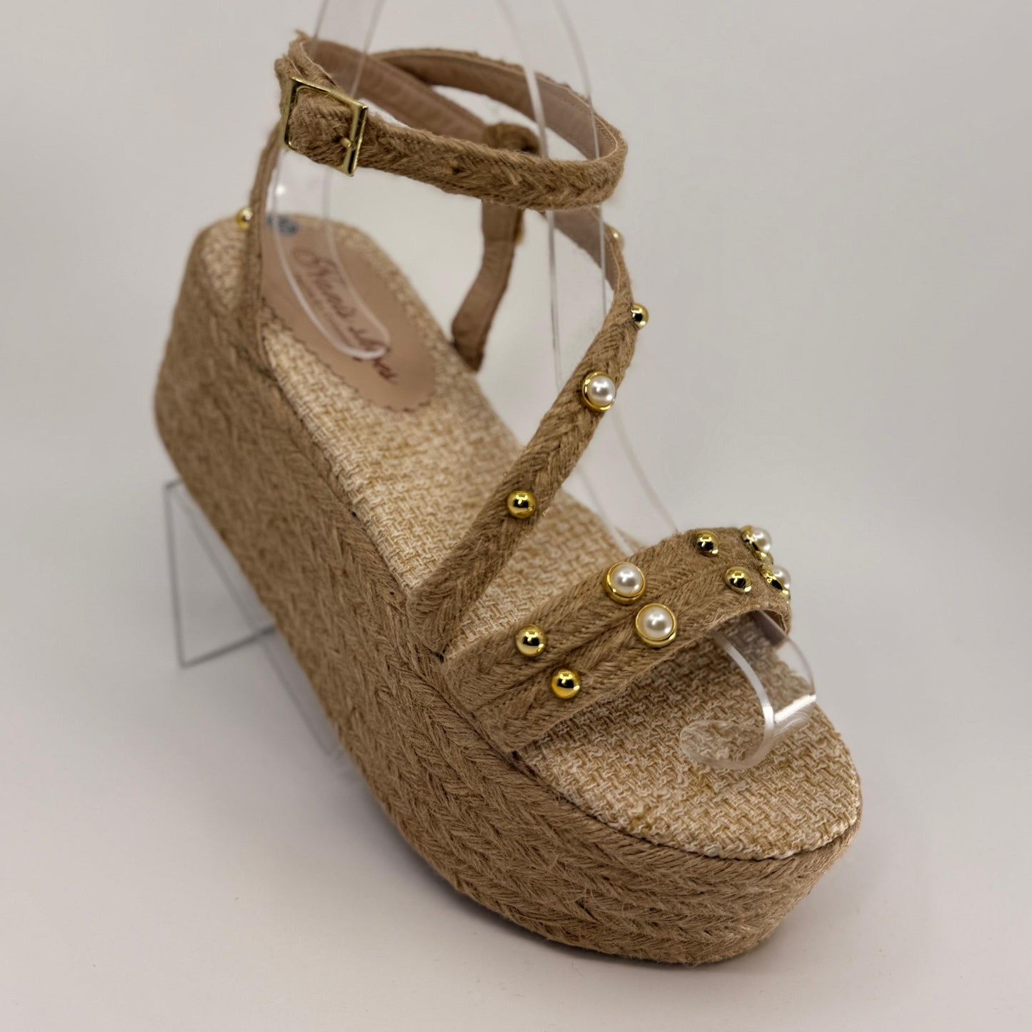 Alicia /Colombian Sandals, Lightweight, Comfortable, Height 12 cm - normal and wide foot