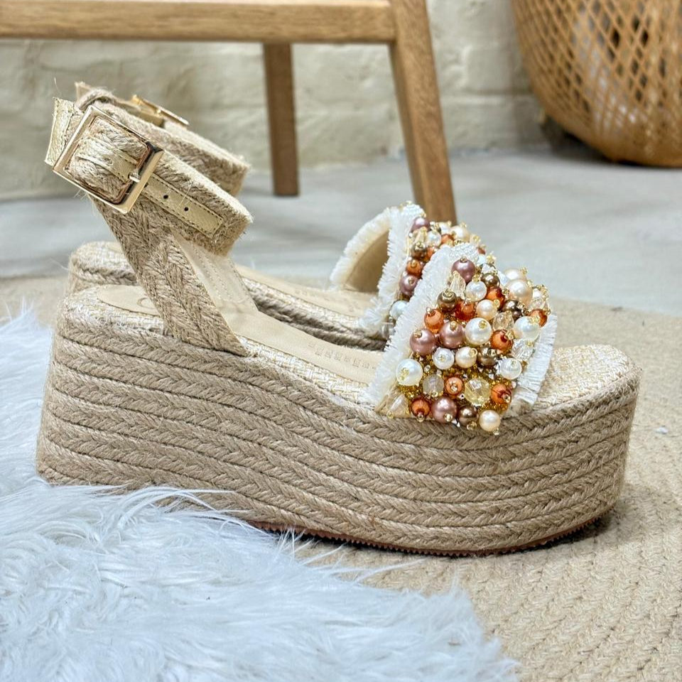 Celeste/ High quality, Height 6 cm, Lightweight, Comfortable, Elegant, - regular foot
