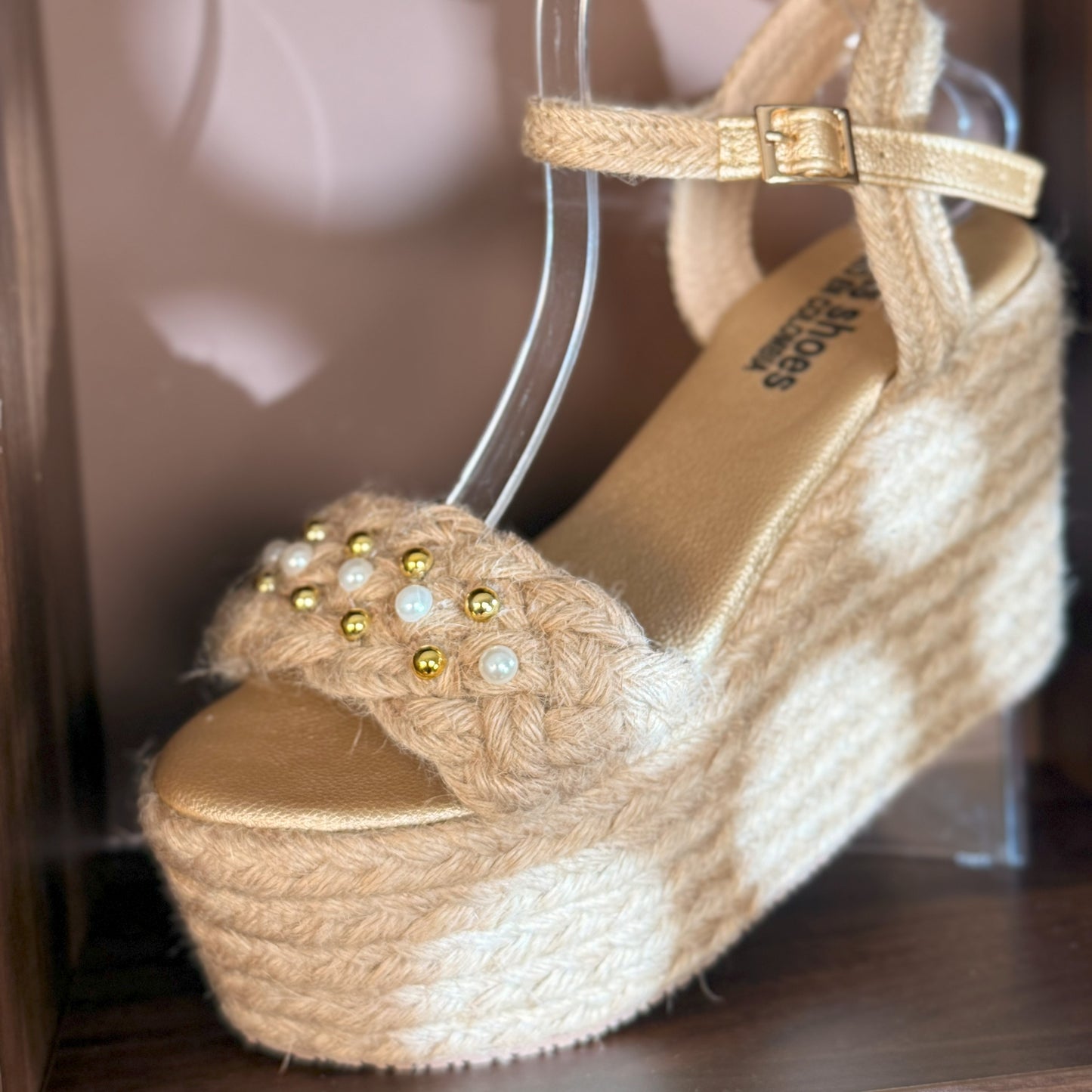 Doris / Sandals Handmade Platforms of High Quality and Comfort, Heigth 12 cm.
