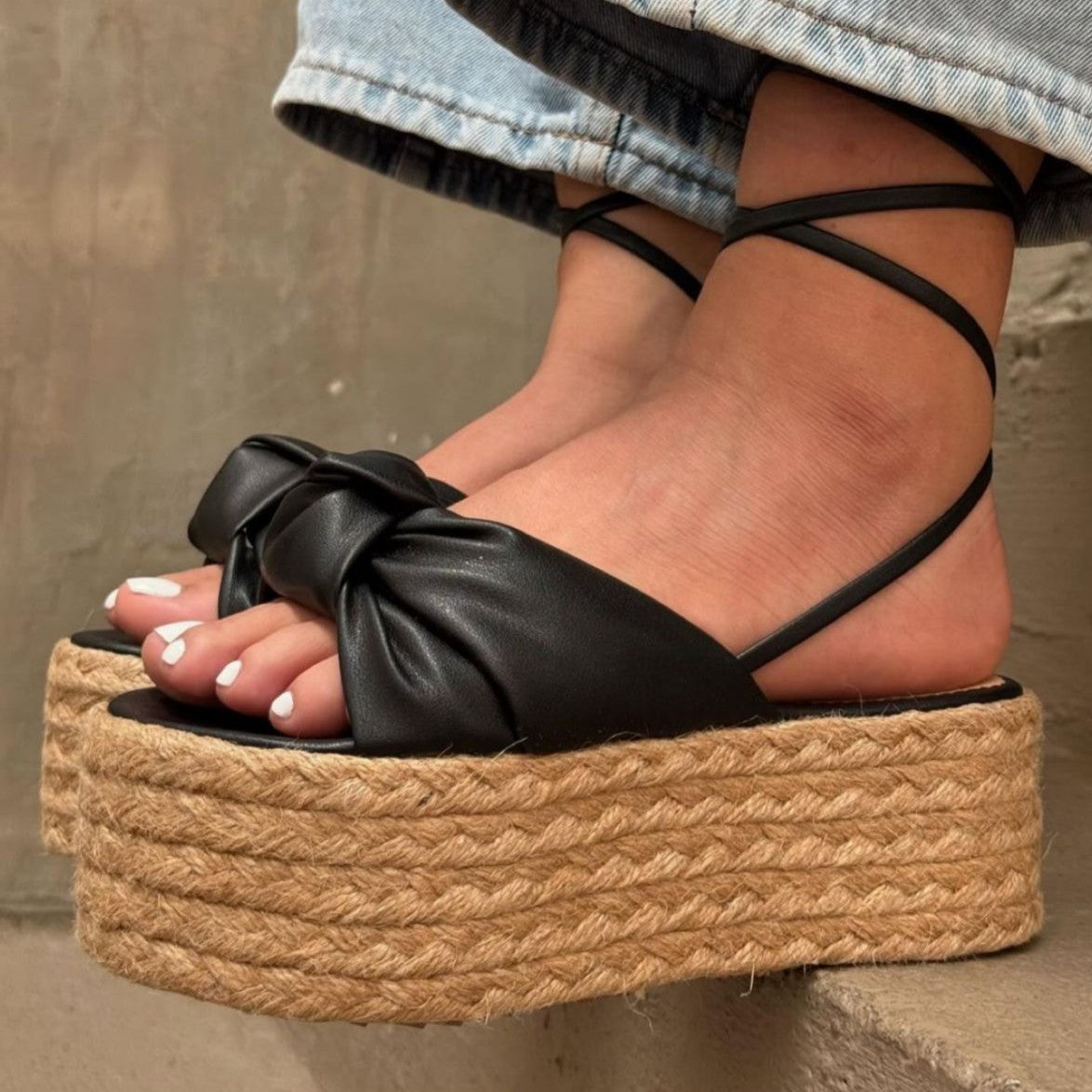 Victoria /Colombian Sandals, High quality, Lightweight, Comfortable, Height 6cm - Thin foot.