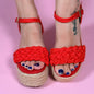 Estefy - High Quality and Comfort Handmade Platform Sandals..