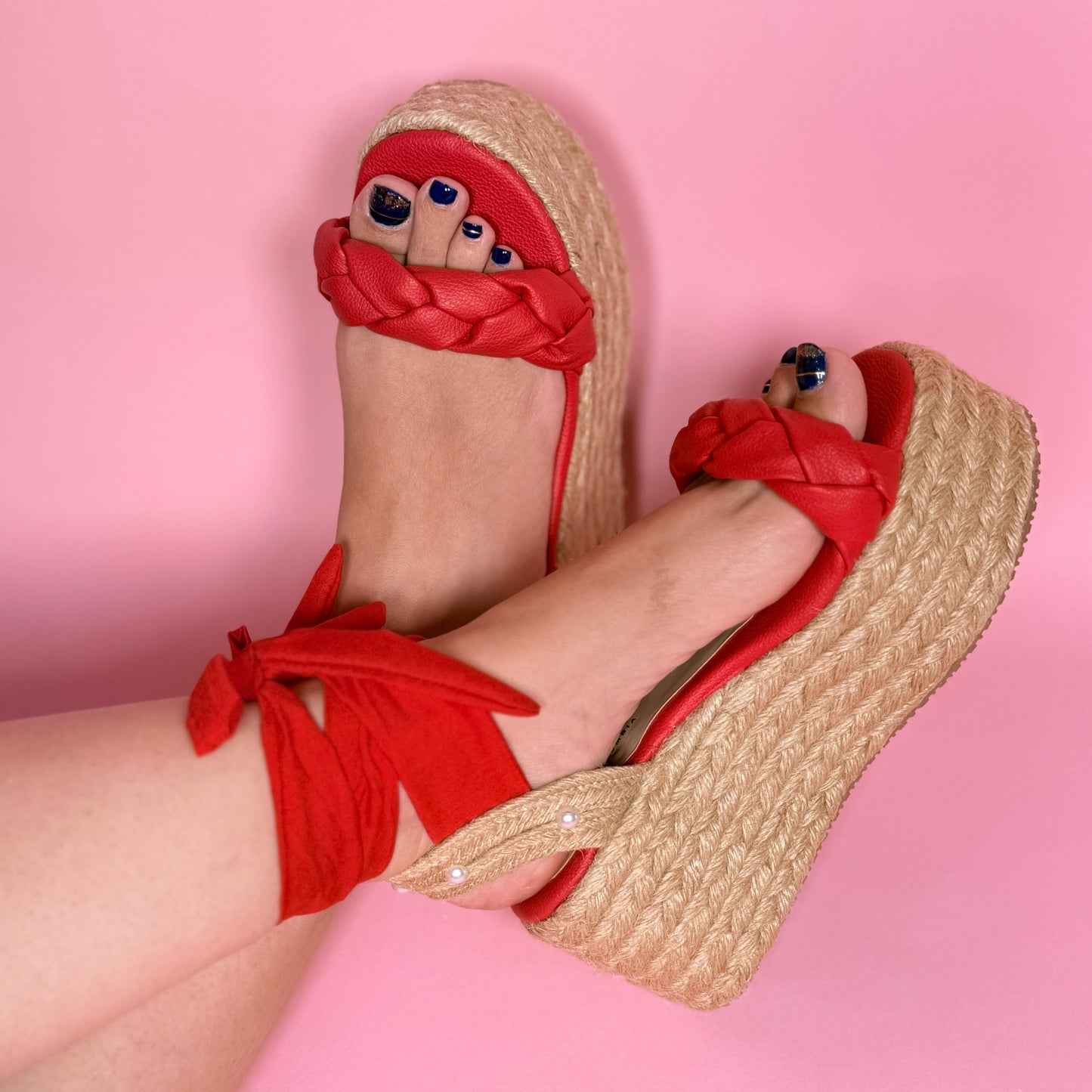 Indiana /Colombian Sandals, Lightweight, Comfortable, Height 6cm - Wide foot.