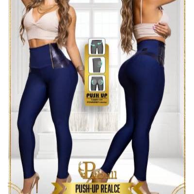 3168 - Leggings - Butt Lifter Push Up Reducer, Shaper with Double Girdle