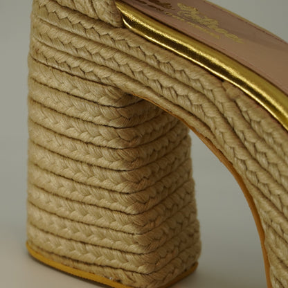 Almendra / High quality, Height 16 cm , Colombian Sandals, Lightweight, Comfortable, Elegant, - Thin foot
