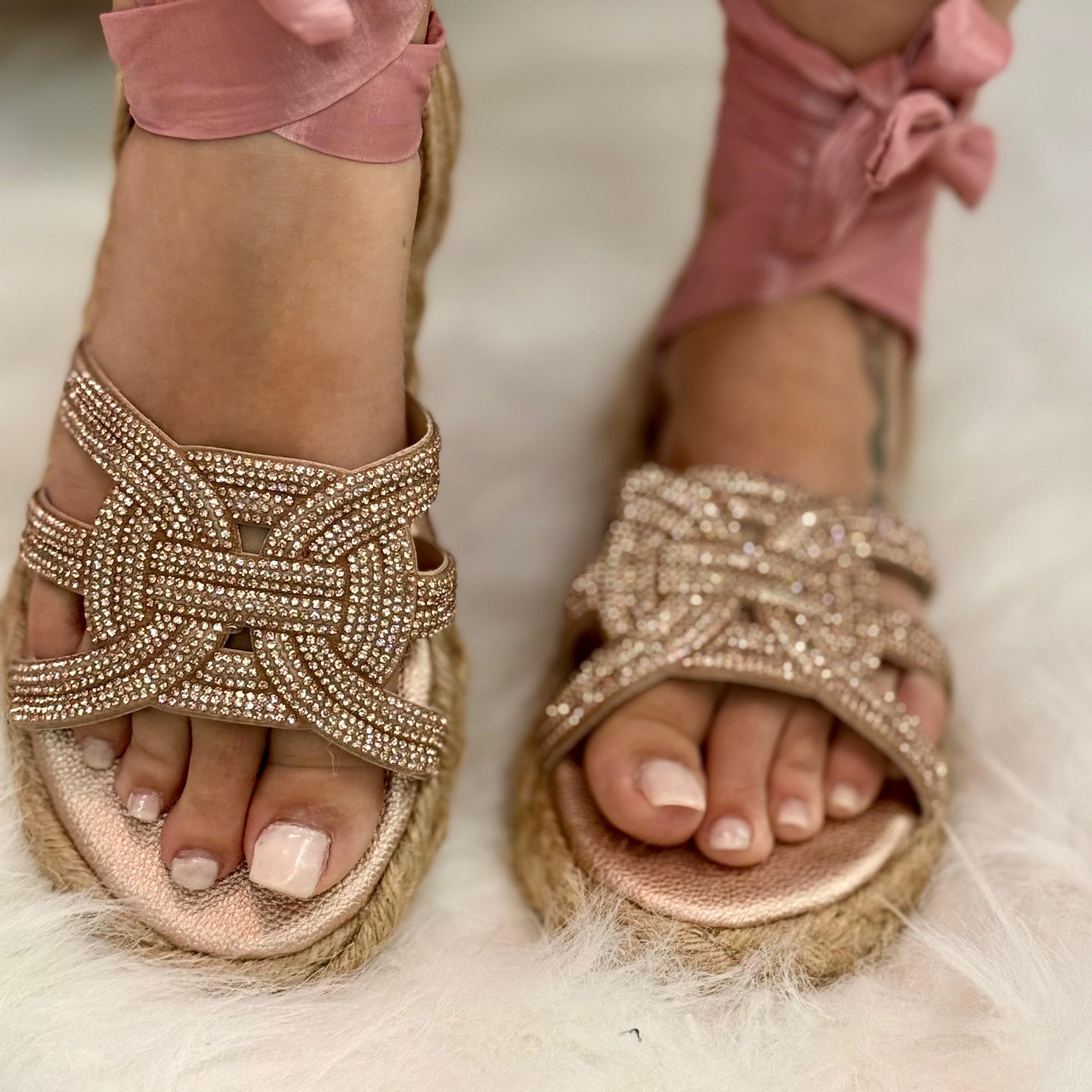 Zoe / High quality,  Height 6 cm, Lightweight, Comfortable, Elegant, -