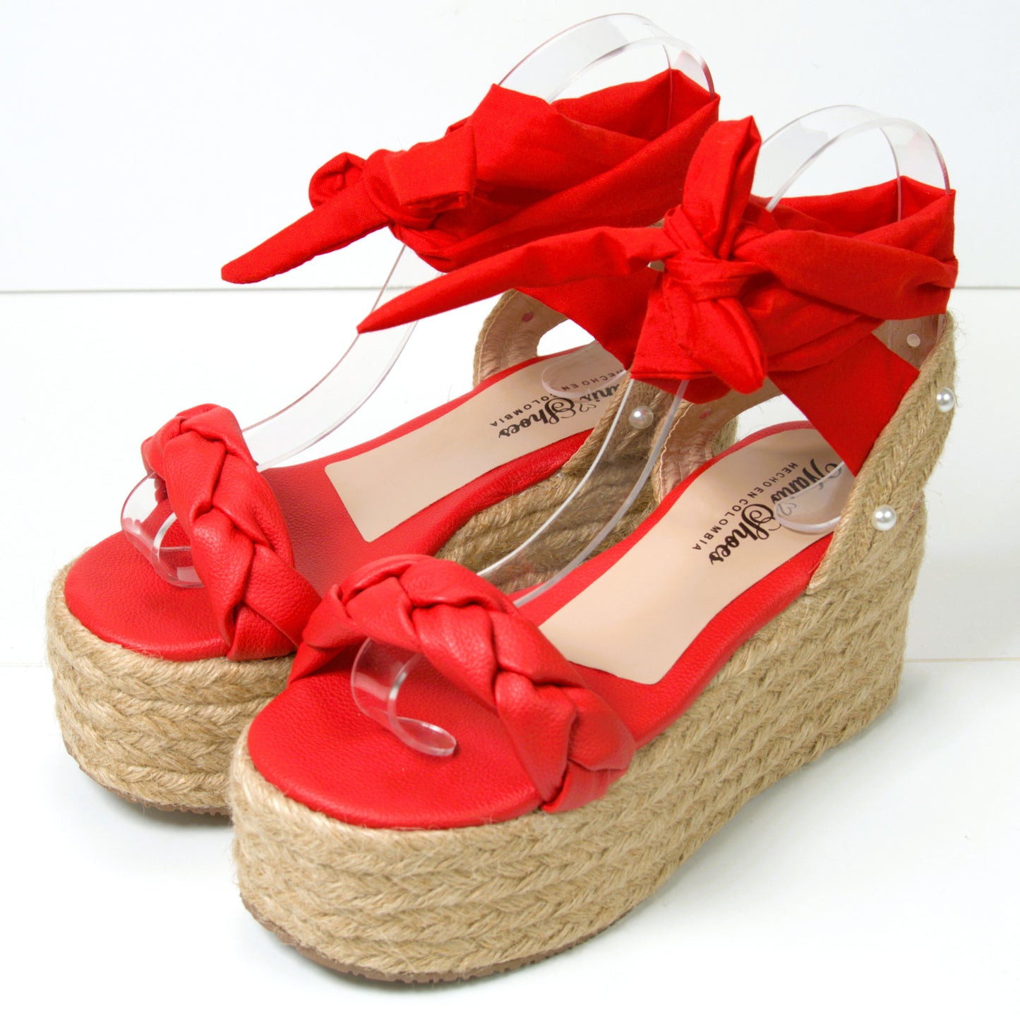 Indiana /Colombian Sandals, Lightweight, Comfortable, Height 6cm - Wide foot.
