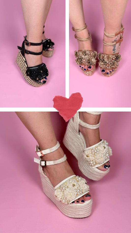 Dalila  /High quality,  Height 12 cm, Lightweight, Comfortable, Elegant, - Thin foot