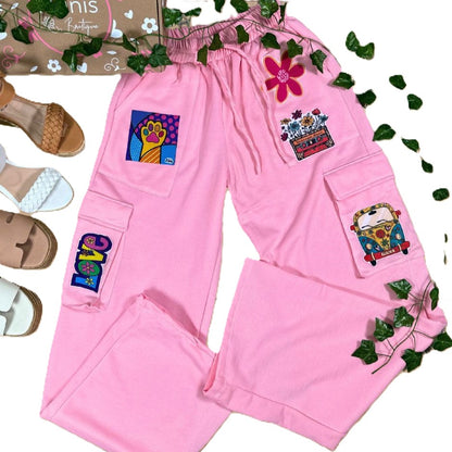 Pant Pink  -  beautiful  pants