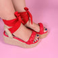Indiana /Colombian Sandals, Lightweight, Comfortable, Height 6cm - Wide foot.