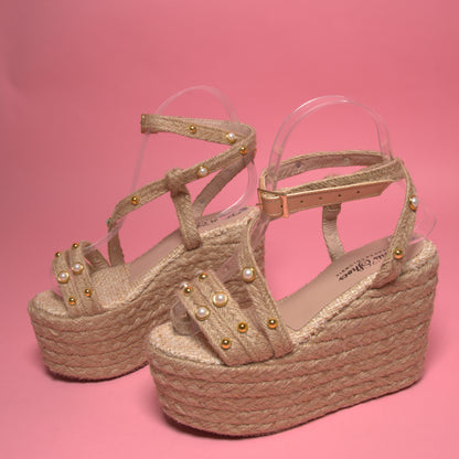 Alicia /Colombian Sandals, Lightweight, Comfortable, Height 12 cm -  normal and wide foot