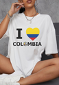 Cod Pais - T-shirts Oversize   unisex  from your favorite country.