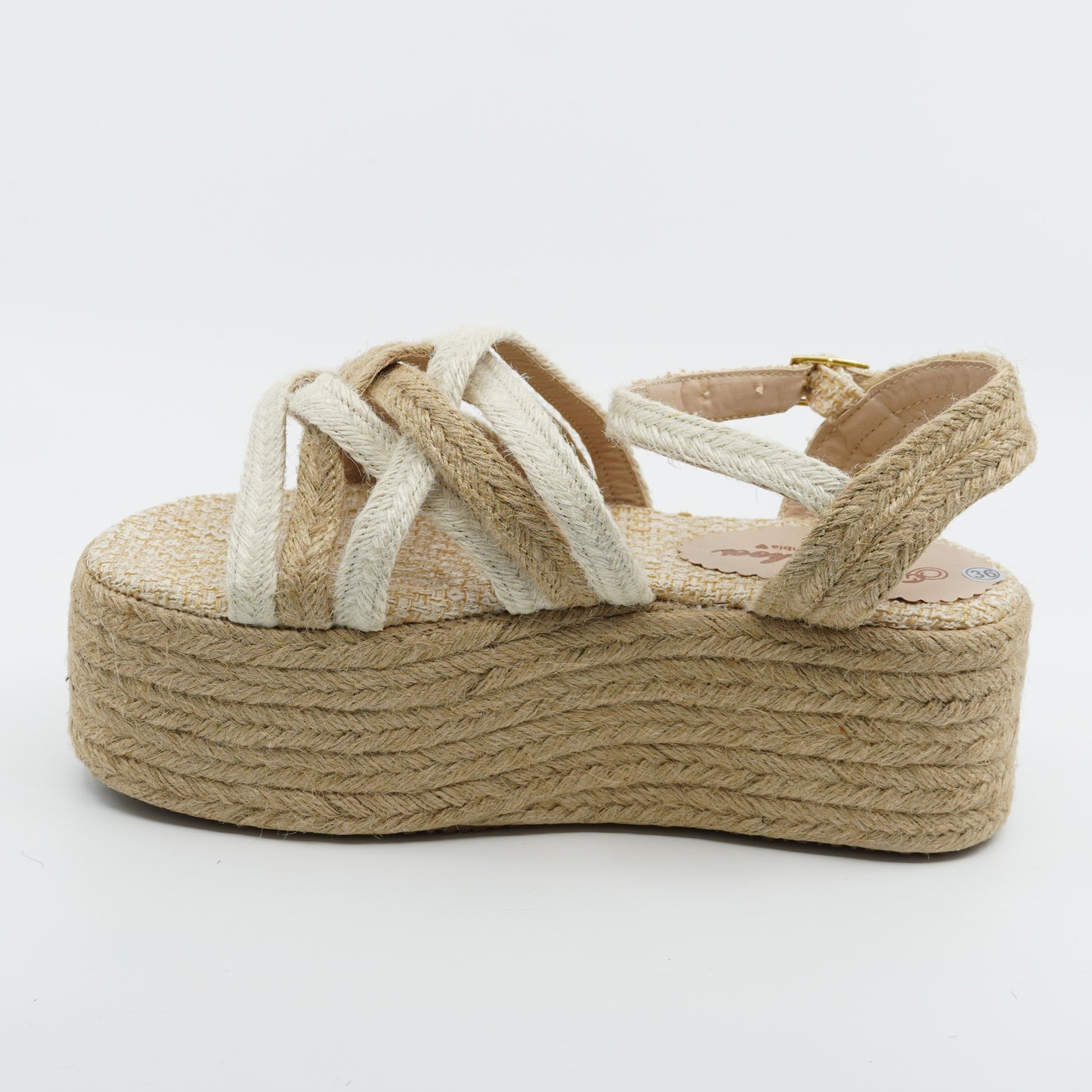Kary /Colombian Sandals, Lightweight, Comfortable, Height 6cm.