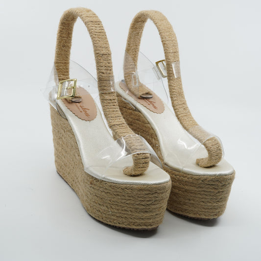 Caro / Colombian Sandals, Lightweight, Comfortable, Height 12 cm - Thin foot