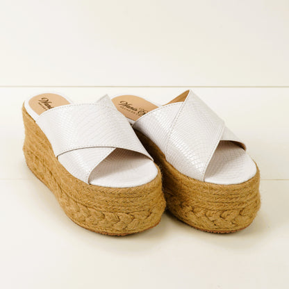 Yaya /Colombian Sandals, Lightweight, Comfortable, Height 8cm - Wide foot
