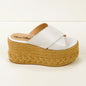 Yaya /Colombian Sandals, Lightweight, Comfortable, Height 8cm - Wide foot