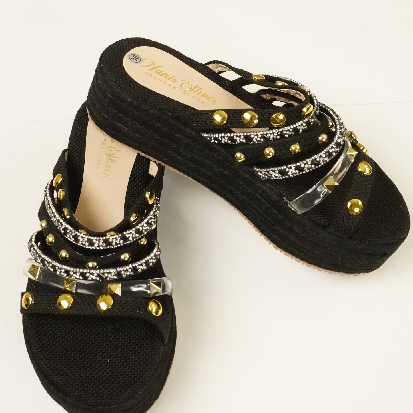 Nataly -  High Quality and Comfort Handmade Platform Sandals..