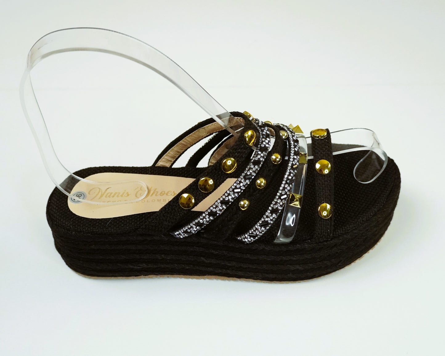 Nataly -  High Quality and Comfort Handmade Platform Sandals..