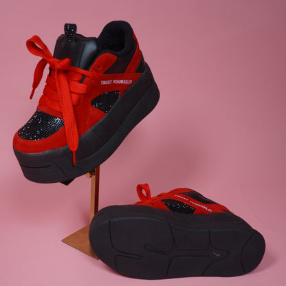 Emma- Urban Colombian Sneakers , Bright Flashes - Style and Comfort.