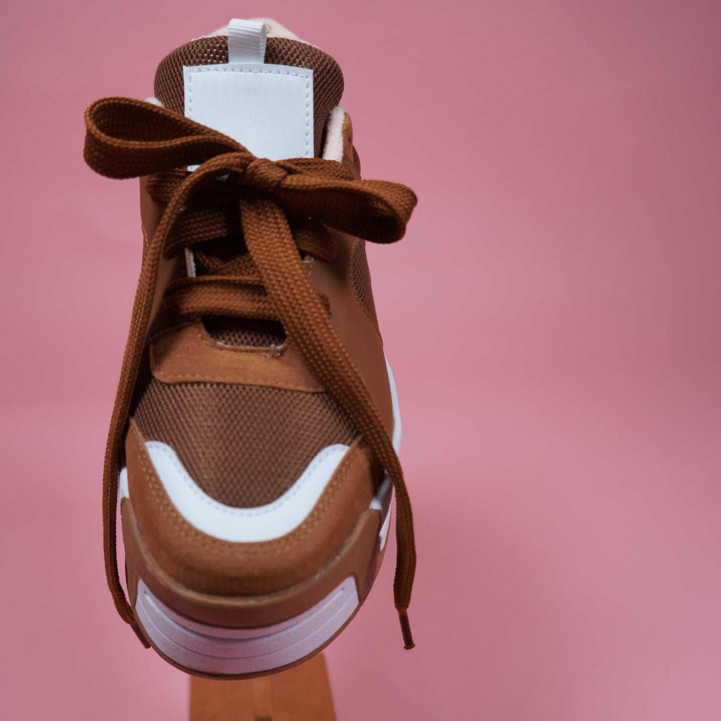 Brown - Urban Colombian Sneakers , Bright Flashes - Style and Comfort.