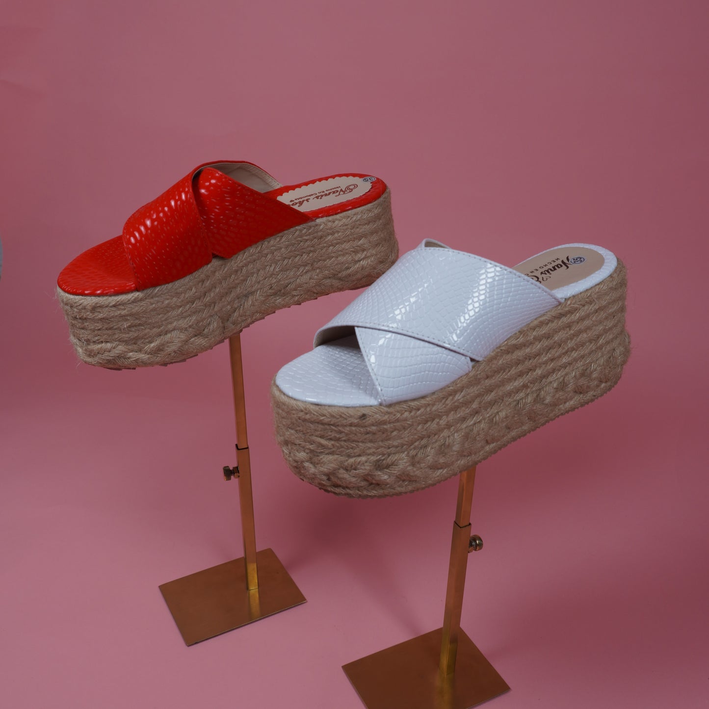 Yaya /Colombian Sandals, Lightweight, Comfortable, Height 8cm - Wide foot