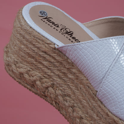 Yaya /Colombian Sandals, Lightweight, Comfortable, Height 8cm - Wide foot