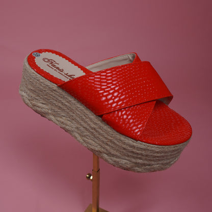 Yaya /Colombian Sandals, Lightweight, Comfortable, Height 8cm - Wide foot