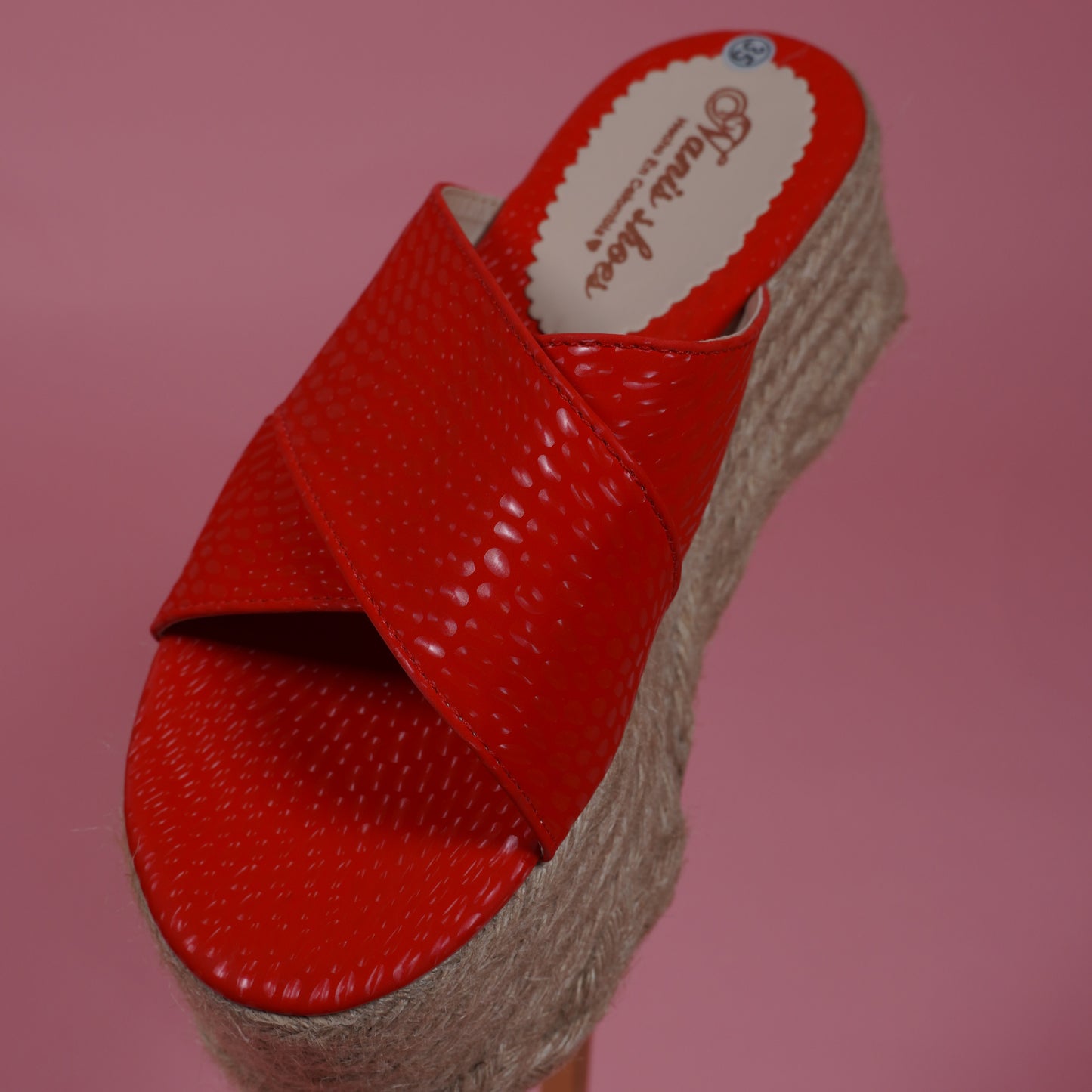 Yaya /Colombian Sandals, Lightweight, Comfortable, Height 8cm - Wide foot