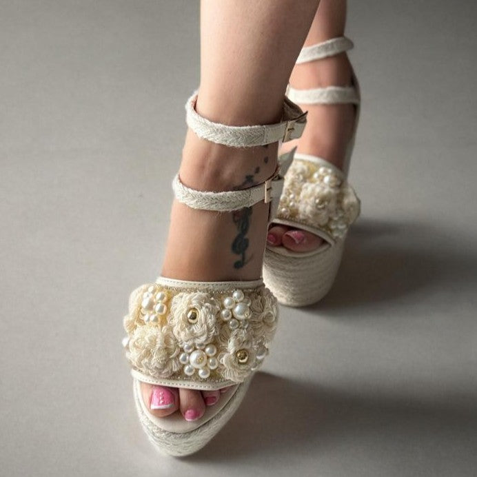 Dalila  /High quality,  Height 12 cm, Lightweight, Comfortable, Elegant, - Thin foot