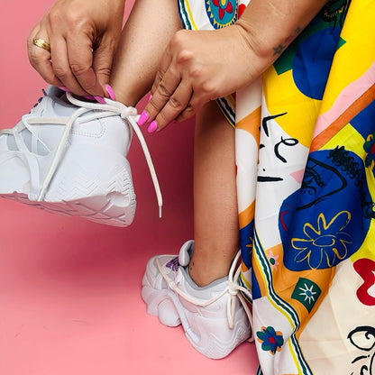 Cherry - Urban Colombian Sneakers , Bright Flashes - Style and Comfort.