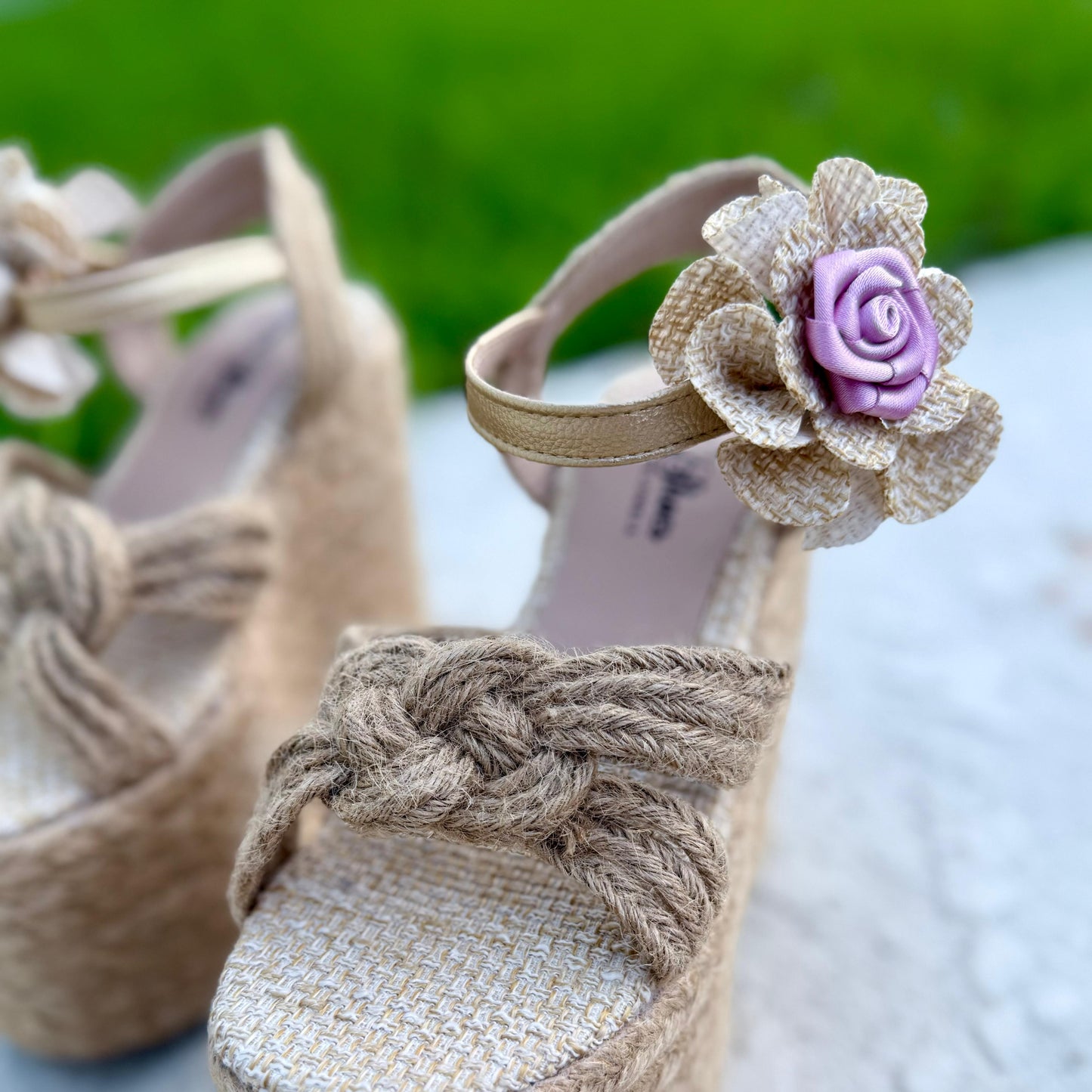 Tere -  High Quality and Comfort Handmade Platform Sandals. 15 cm